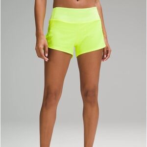 Lululemon Athletica | Speed Up Mid-Rise Lined Short 4”